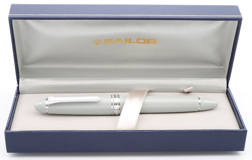 【中古】 Unwed Sailor / Faithful Anchor SAILOR 1911 Profit Fude Mannen Fountain Pen - Daisy White